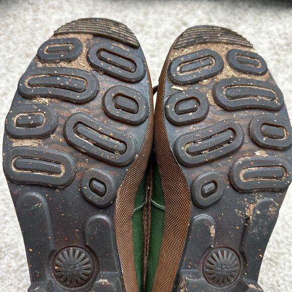 UGG Australia Waterproof Duck Shoe Flats Sherpa Lined Womens 9.5 - Picture 5 of 5